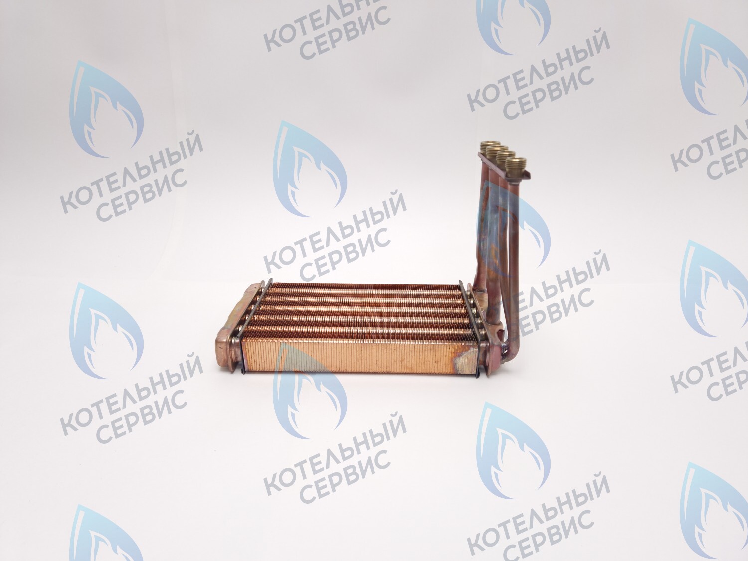 EB031-280-08 Теплообменник битермический Buderus Gaz 4000 W ZWA24-2K(A), Buderus Logamax U052/54 K U042/44  U022/24 K 24кВт (87154065460) в Уфе
