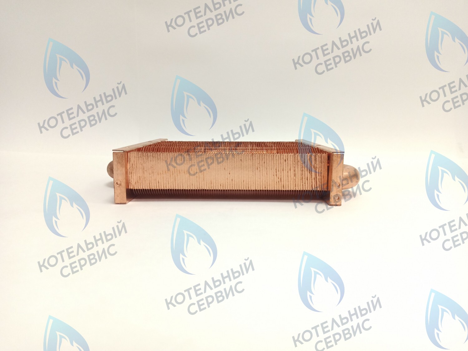 EM021-180-02 Теплообменник первичный основной (без фитингов) 180мм 85 FIN (130-200 HSG/ICH/MSC) (3318108610, 3318108640) DAEWOO в Уфе