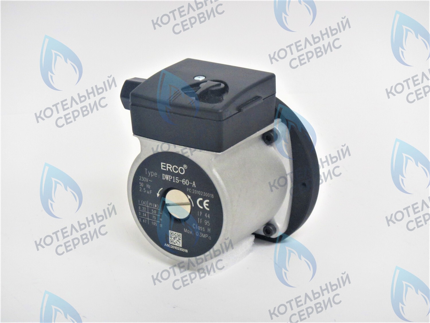 PH-S26CCW60-ER105-Комп Двигатель насоса (без улитки, без фишки коннектора) ERCO 15/6 100w (для замены вместо KPM-100 S132100041, S132100050) в Уфе