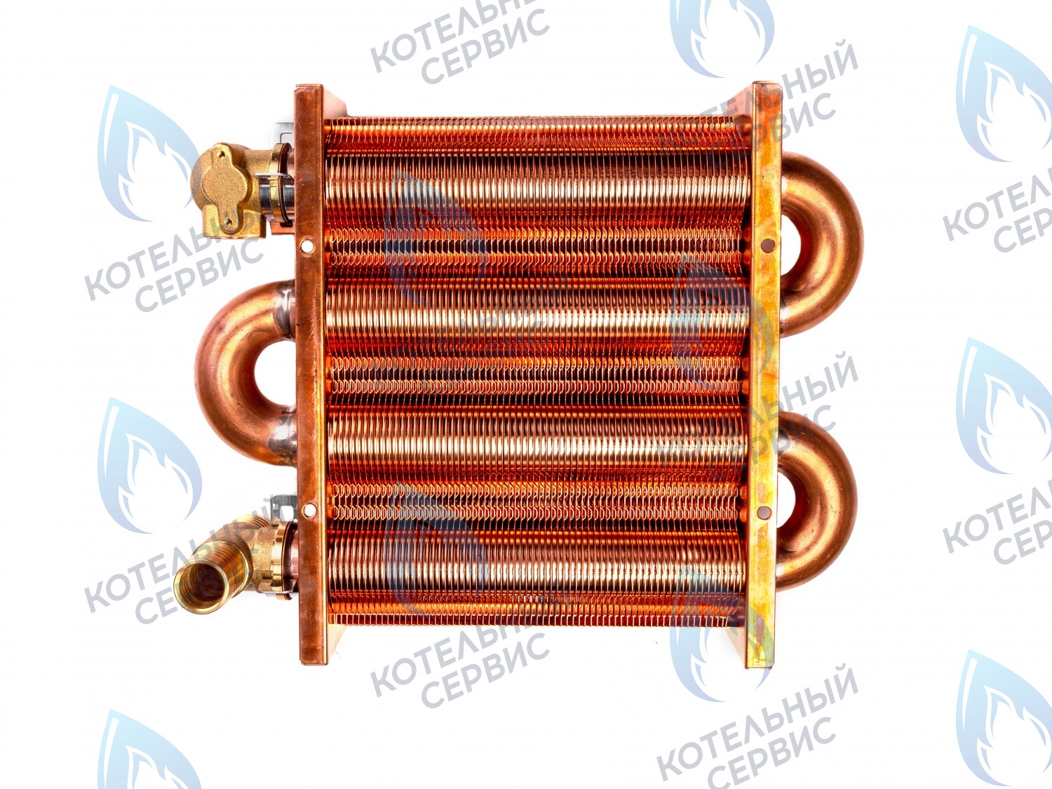 3318111120 Теплообменник первичный (основной) 142мм 67 FIN (100 HSG/ICH/MSC) DAEWOO в Уфе