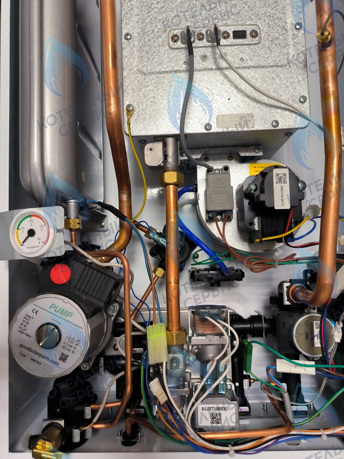 PMDS1AW50-GW95DS-Комп Насос циркуляционный 5м для DAESUNG A16-24 MAX (52050118, 52050130), ARDERIA 2.13-20, CELTIC-DS 3.13-3.20 (2050118, 2050130) (не подходит для MASTER GAS SEOUL и DAESUNG A 2019, где насос посередине) в Уфе