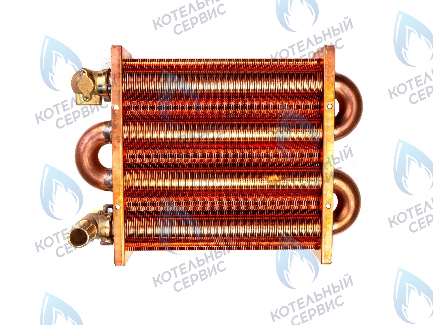 3318108640 Теплообменник первичный (основной) 180мм 85 FIN (130-200 HSG/ICH/MSC) DAEWOO в Уфе