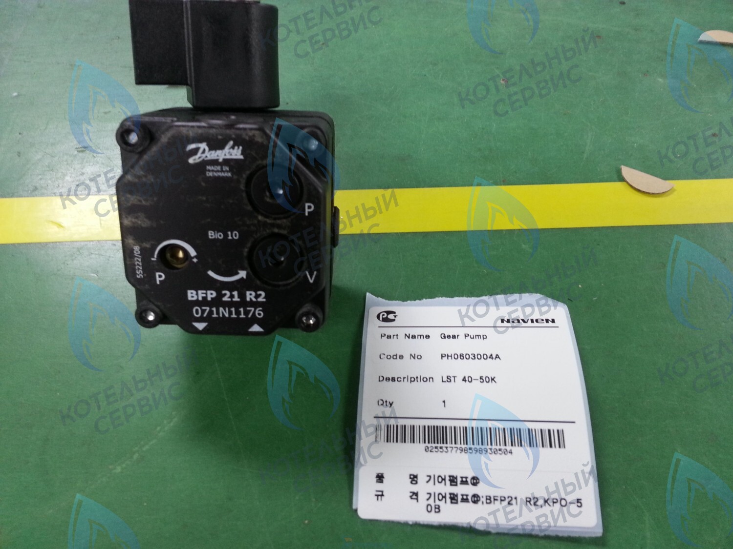 30004244A Насос топливный шестеренчатый Navien LST 13-40KG, LST 50-60KR (PH0603004A) в Уфе