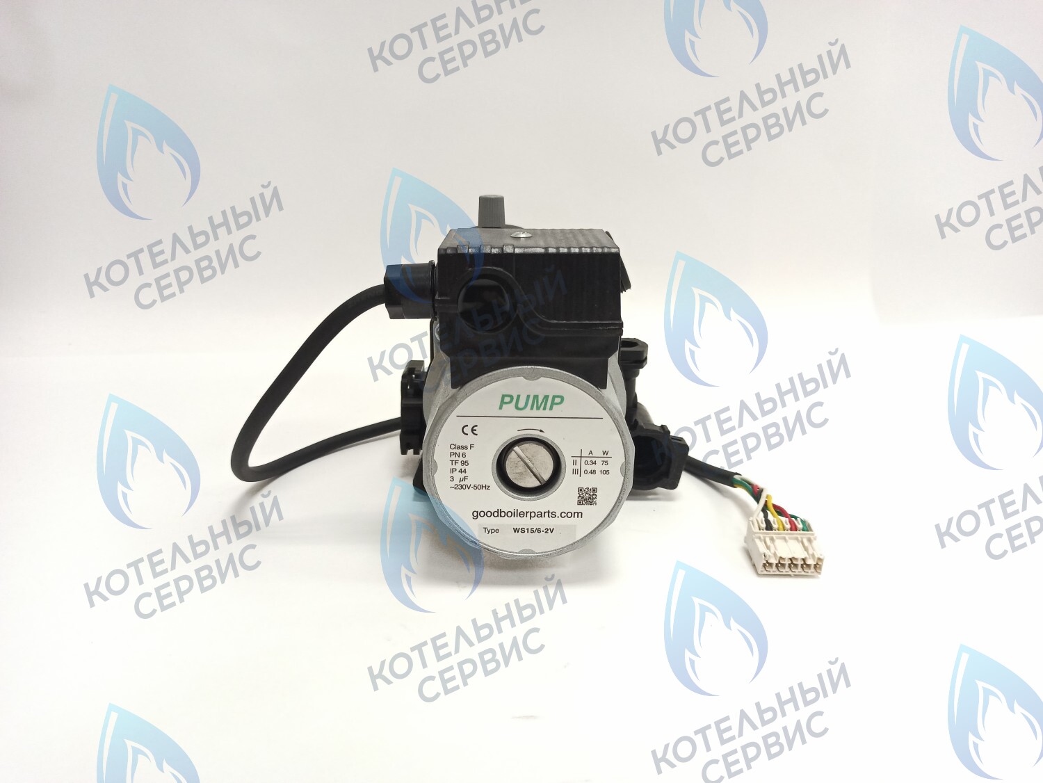 PMV01AW60-GW105-5PIN-Комп Насос циркуляционный  WS15/6-2V (по часовой стрелке) PROTHERM Лев, Пантера V.18 (0020078492), Скат K13, Дельфин (0020094635), Скат V14 (0010025841) VAILLANT atmo/turboTEC 20-28 КВТ (0020213167, 0020005803), eloBLOCK (0020107584) (замена WILO VHSL15/6 HE-2 в Уфе
