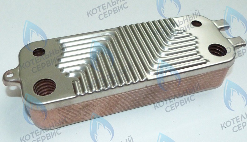 87186446250 Теплообменник вторичный ГВС 16 пластин BOSCH WBN6000/2000 24C в Уфе