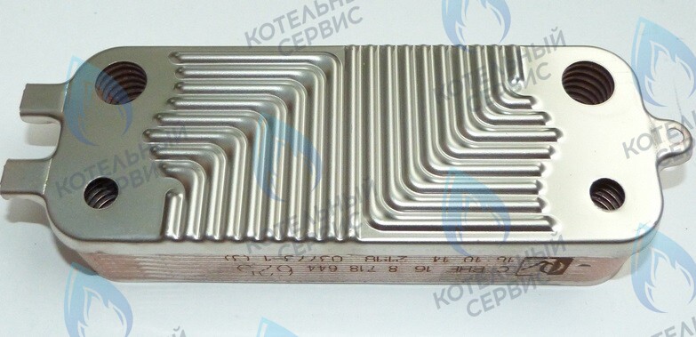 87186446250 Теплообменник вторичный ГВС 16 пластин BOSCH WBN6000/2000 24C в Уфе