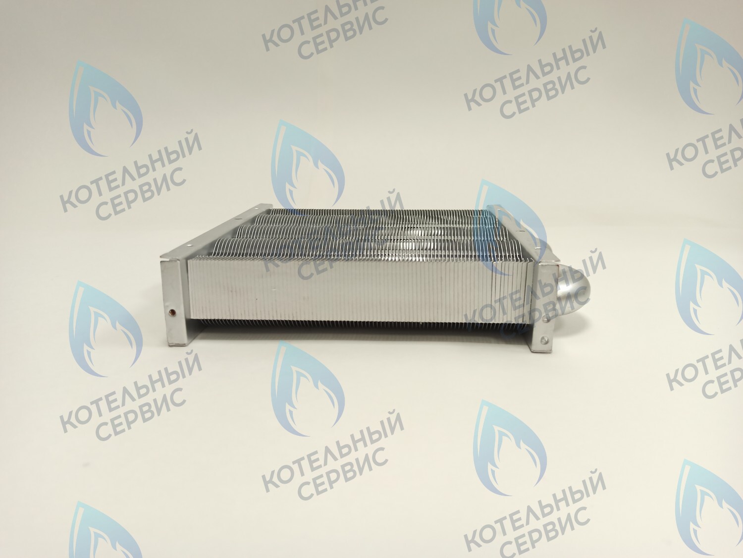 EM021-180 Теплообменник первичный основной (без фитингов) 180мм 85 FIN (130-200 HSG/ICH/MSC) (3318108610, 3318108640) DAEWOO в Уфе