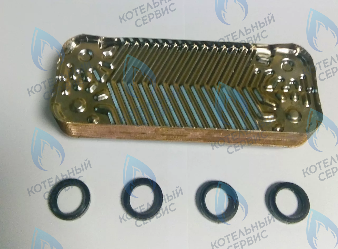 R8036 Теплообменник вторичный 12 пластин для котлов Beretta в Уфе