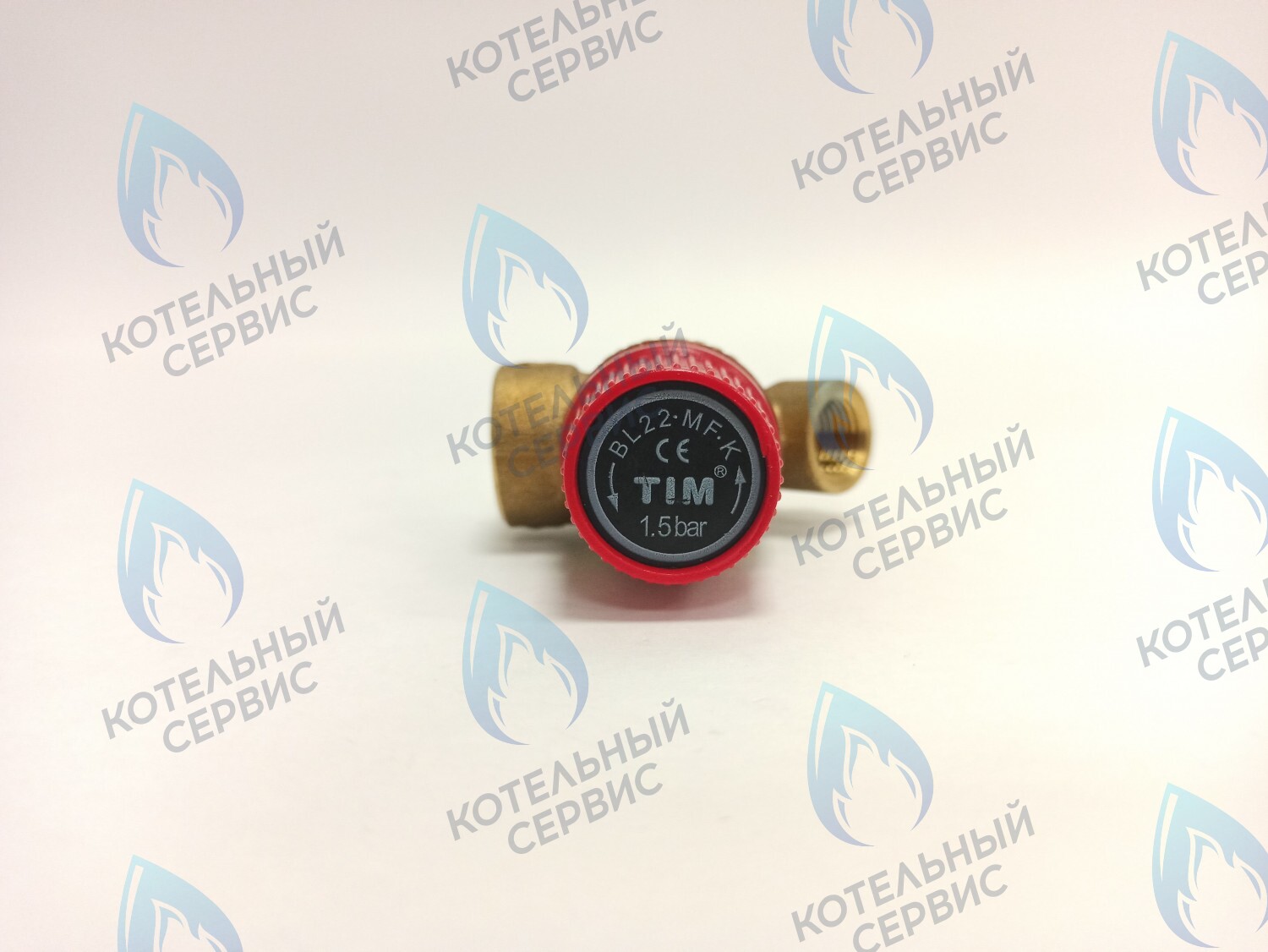  Клапан предохранительный с манометром TIM 1/2x1,5 бар (BL4802-1.5) в Уфе