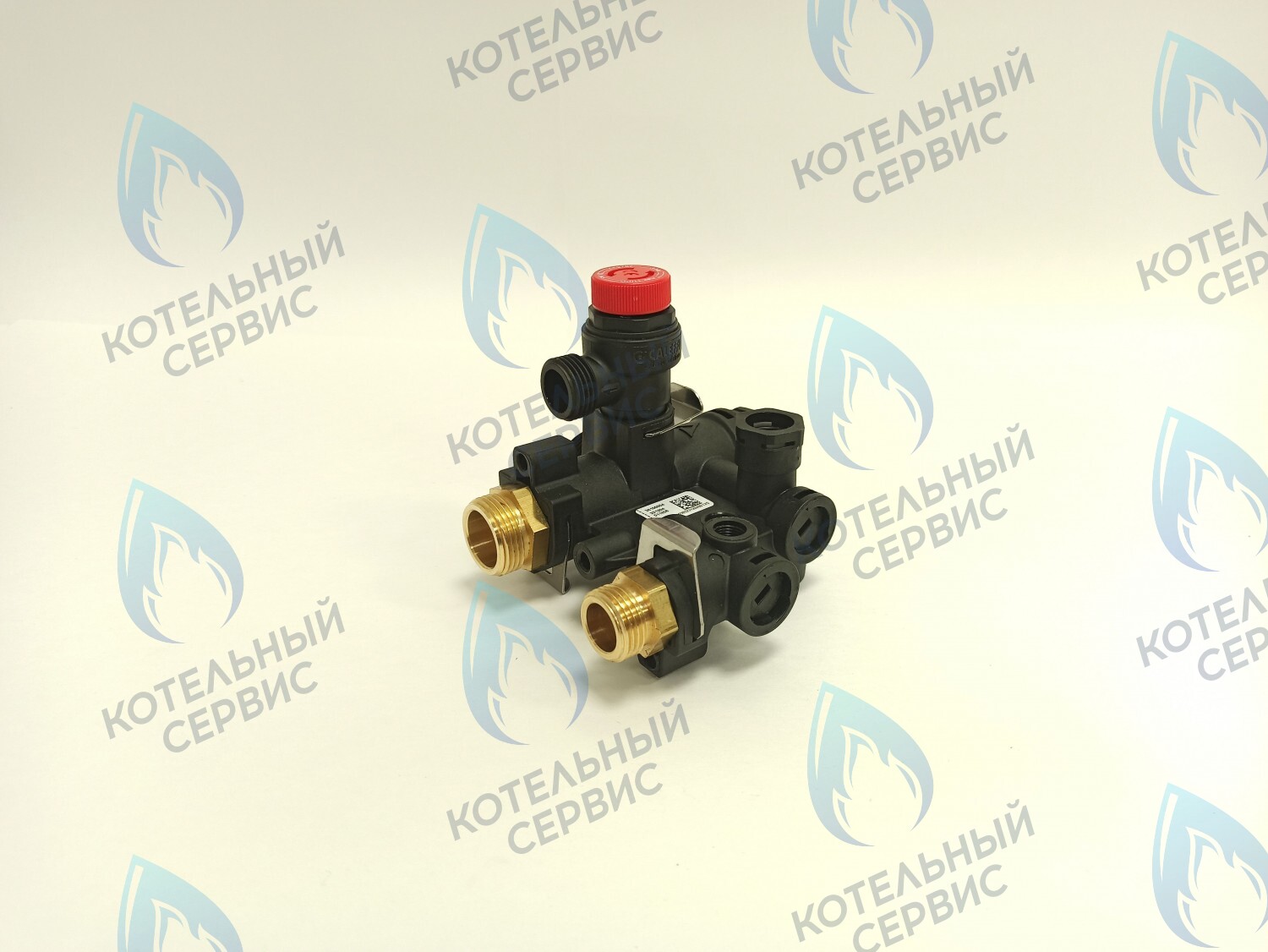 NUM00007 Гидроблок (левый) с картриджем трехходового крана (пластиковый) LIGHT 12кВт-24кВт, VARME 12кВт-18кВт (HH005B) FEDERICA BUGATTI в Уфе