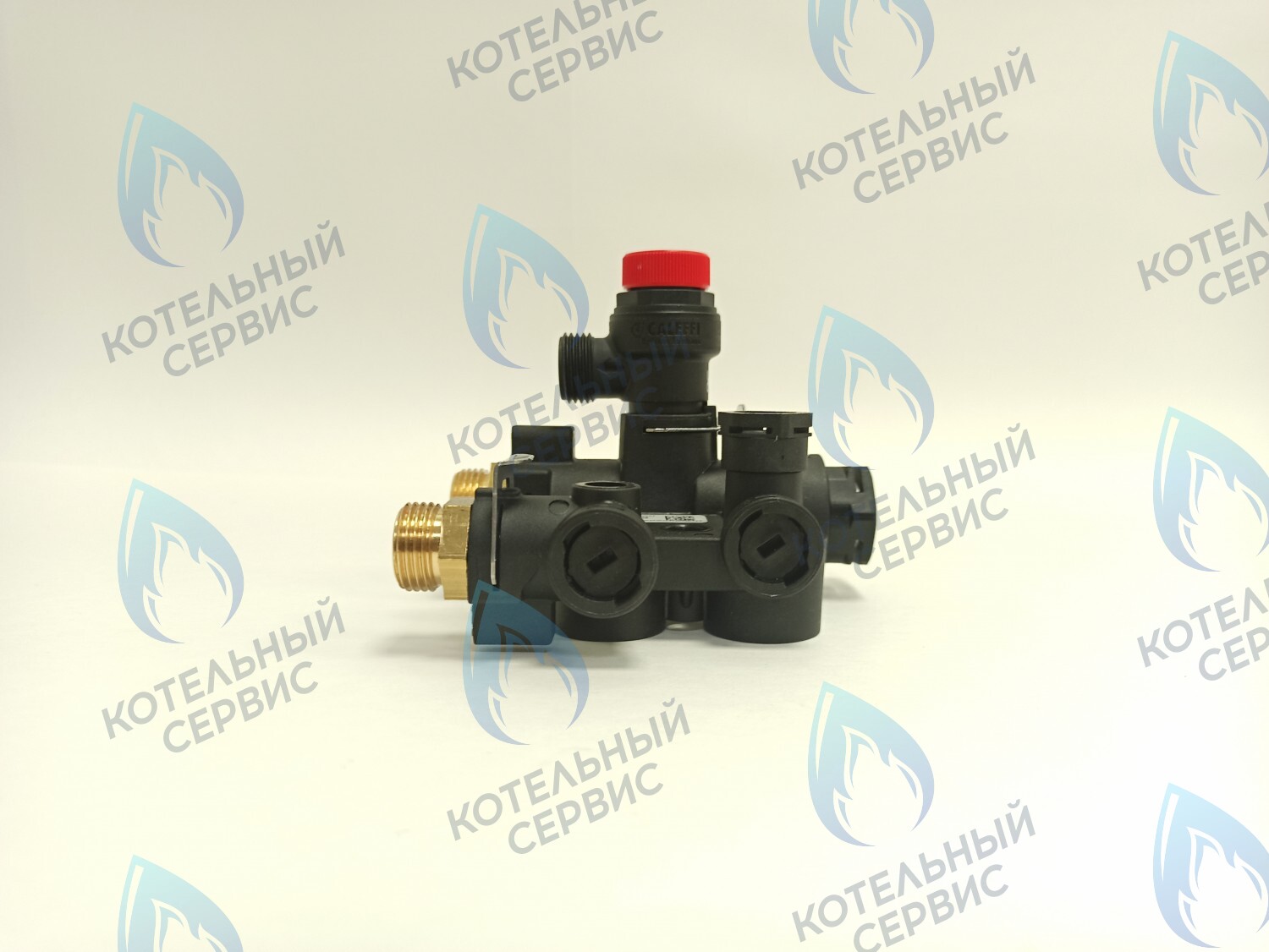 NUM00007 Гидроблок (левый) с картриджем трехходового крана (пластиковый) LIGHT 12кВт-24кВт, VARME 12кВт-18кВт (HH005B) FEDERICA BUGATTI в Уфе