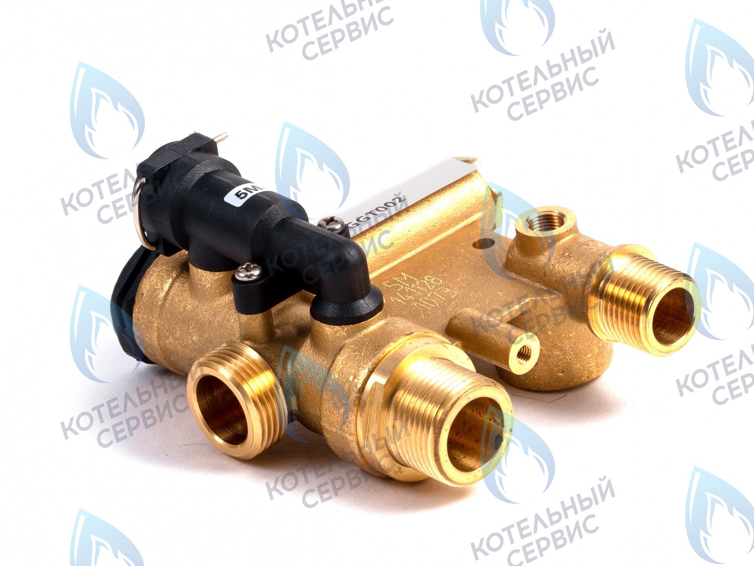 39864060 Трехходовой клапан (Гидроузел трехходового крана) латунь FERROLI в Уфе