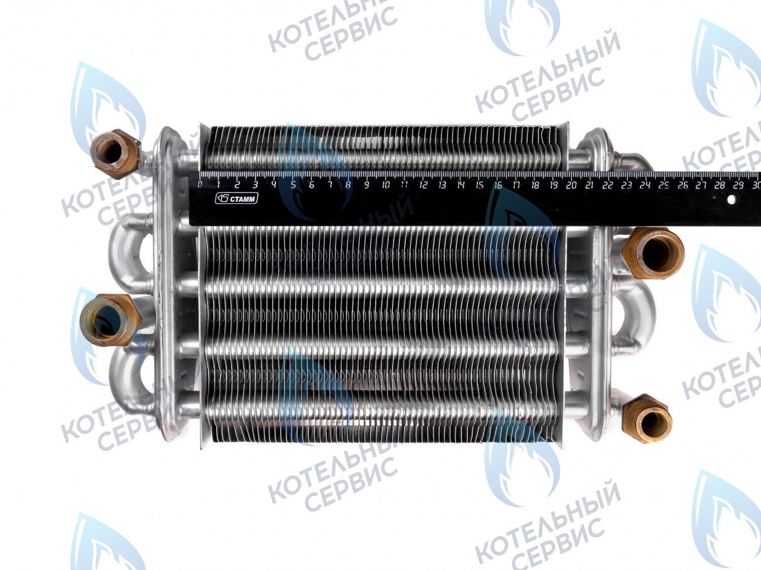 EB054-200 Теплообменник битермический 200мм 18кВт, 20кВт Oasis BM (P0000005994) в Уфе