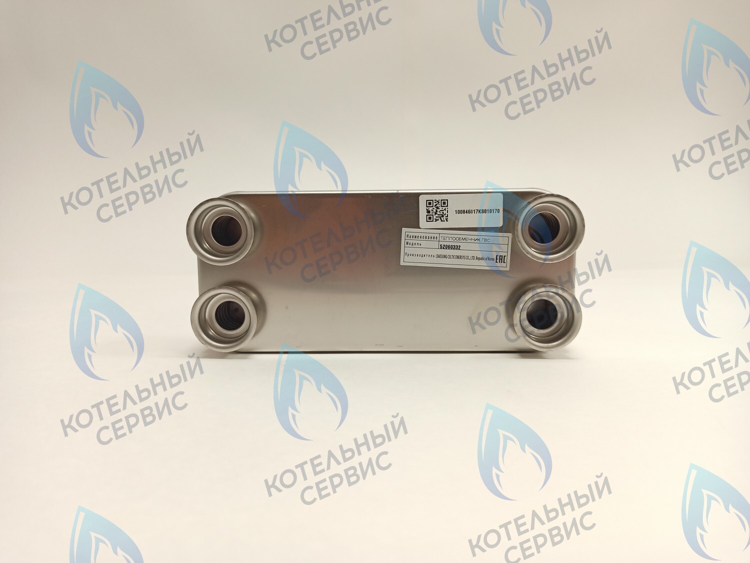 52060332 Теплообменник вторичный (ГВС) A24, D24 DAESUNG в Уфе