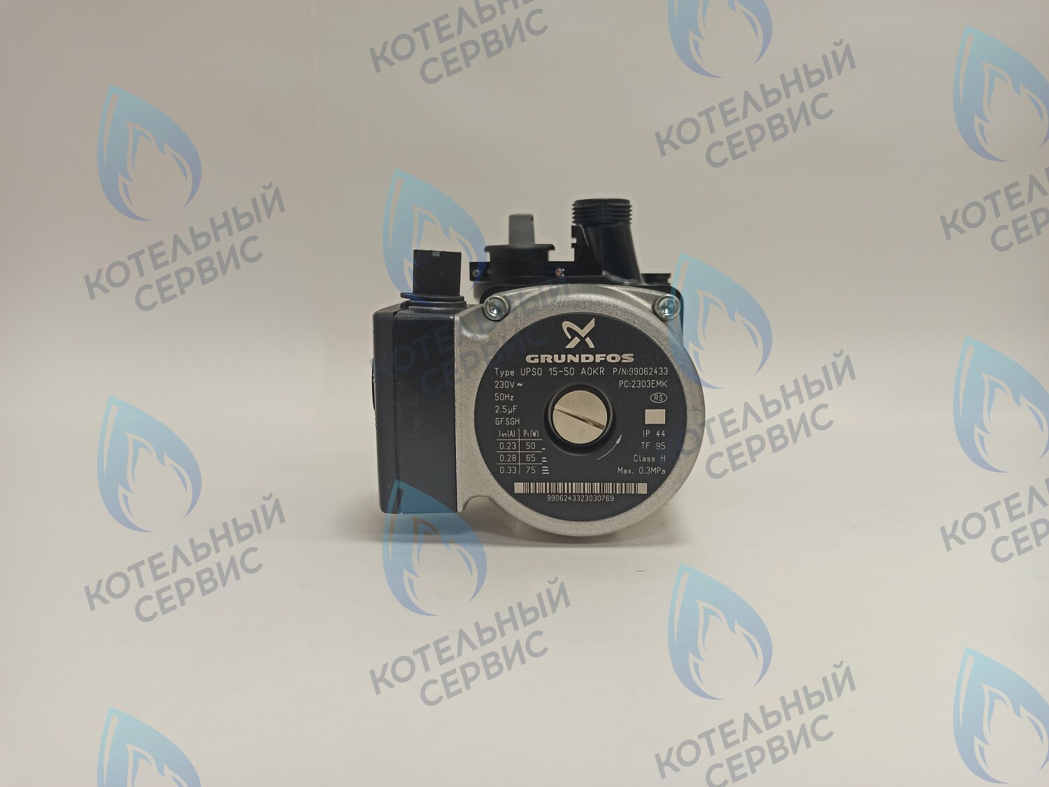 PMB60AW50-GR75BB-Комп Насос циркуляционный GRUNDFOS 15-50 BOSCH WBN2000/WBN6000, BUDERUS U072 (87186481810) в Уфе