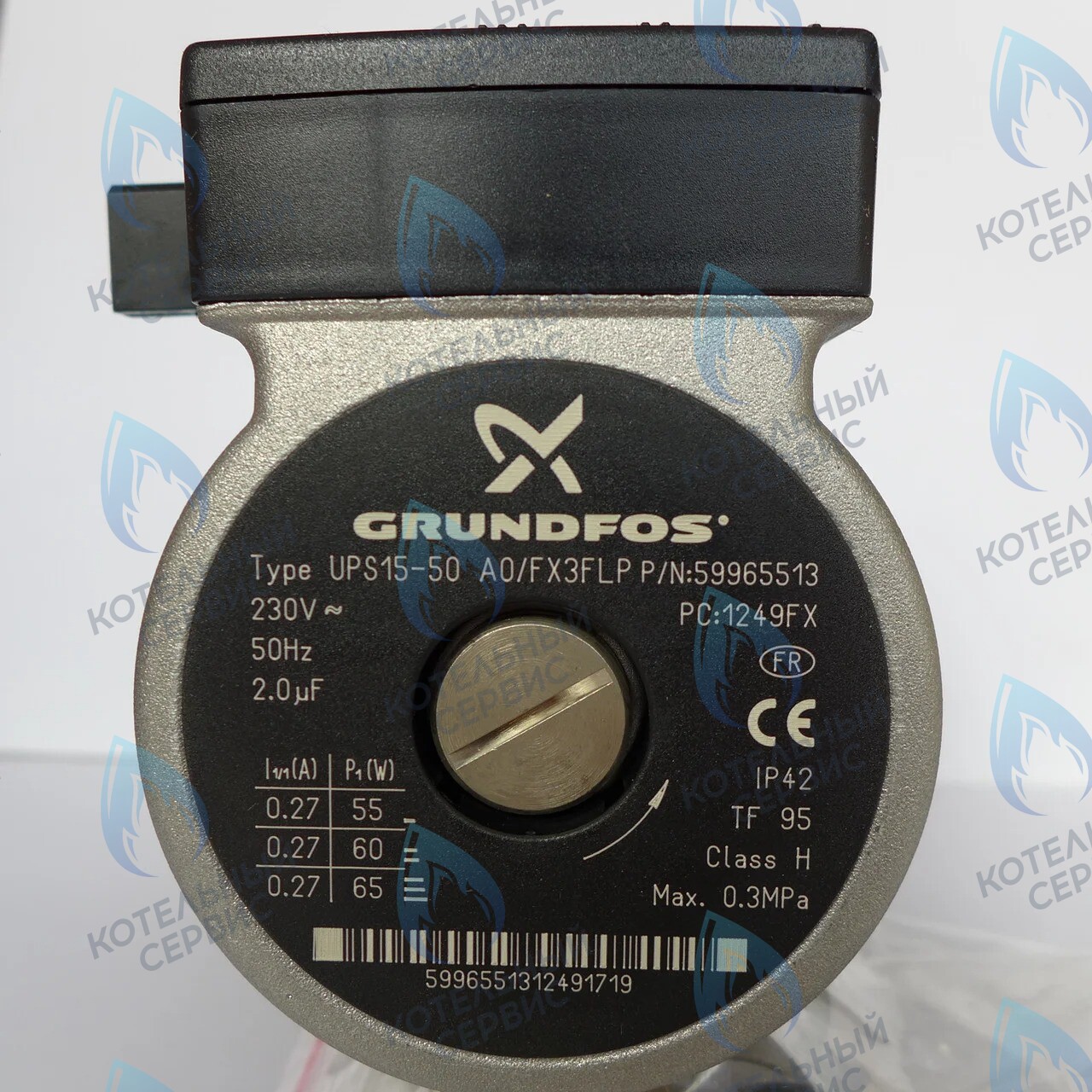 39818450 Насос циркуляционный GRUNDFOS 15-50  (39404220) FERROLI (может стоять насос WILO!) в Уфе