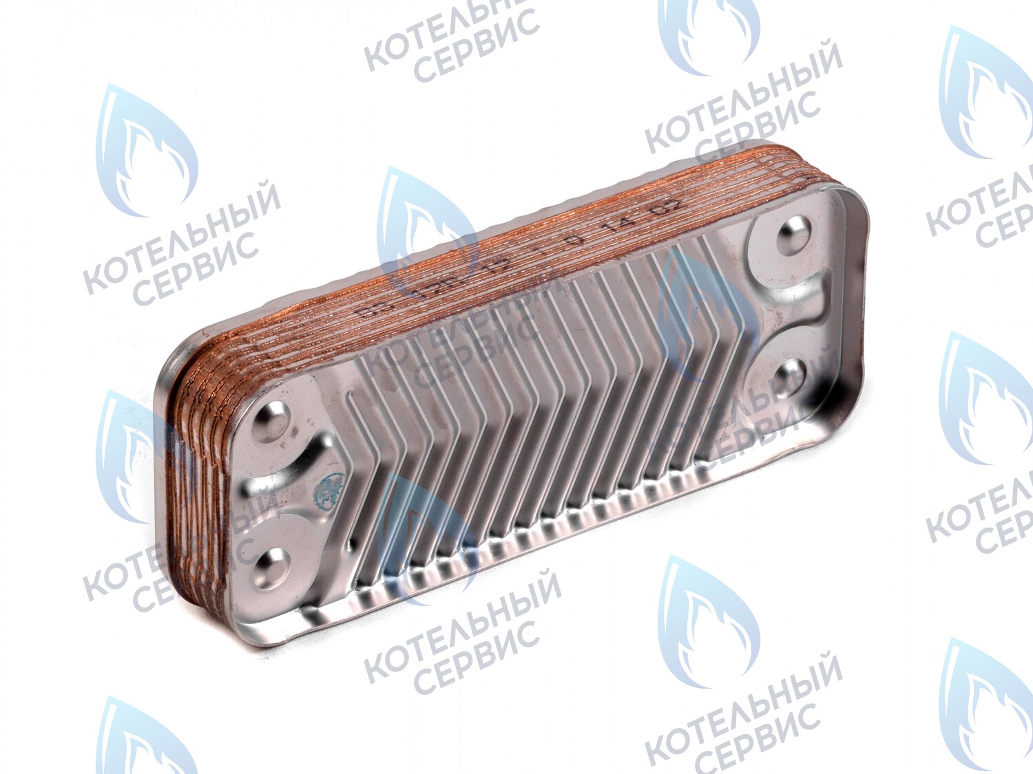 L47240 Вторичный теплообменник（ГВС）24кВт optima (12 пластин, для котлов после 07/2013) (по диагонали) ROC в Уфе