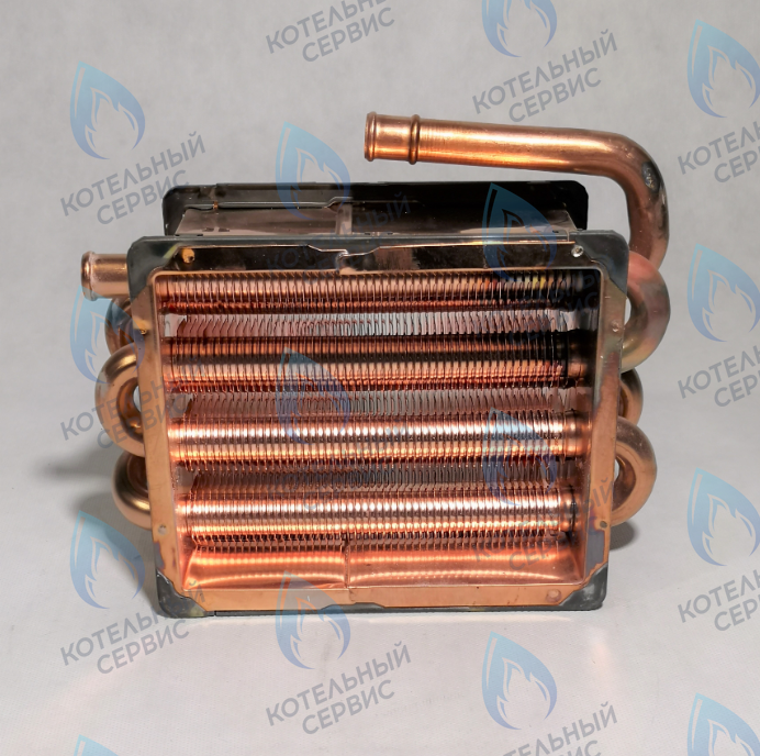 440017018 Теплообменник отопления RINNAI KMF 107/137 (K 12/16кВт) в Уфе