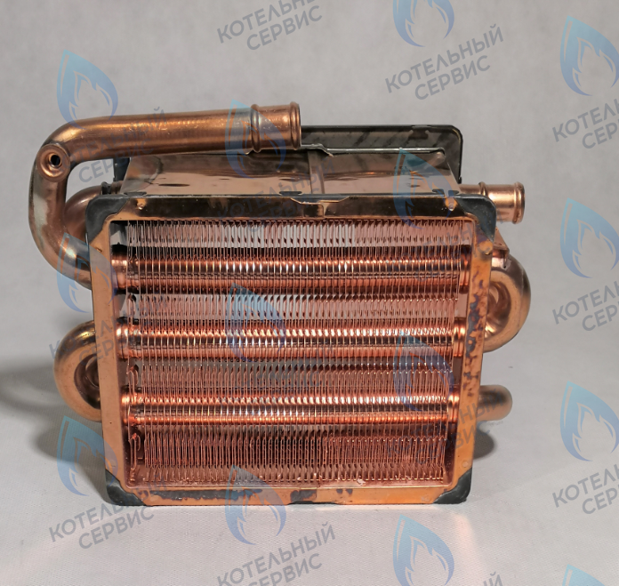 440017018 Теплообменник отопления RINNAI KMF 107/137 (K 12/16кВт) в Уфе