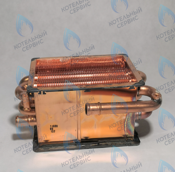 440017018 Теплообменник отопления RINNAI KMF 107/137 (K 12/16кВт) в Уфе