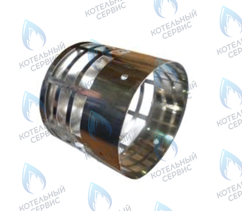 1KWMA86A Элемент конечный трубы дымоудаления (искрогаситель) D80 нержавеющая сталь KIT TERMIN.FUMI INOX FERROLI в Уфе