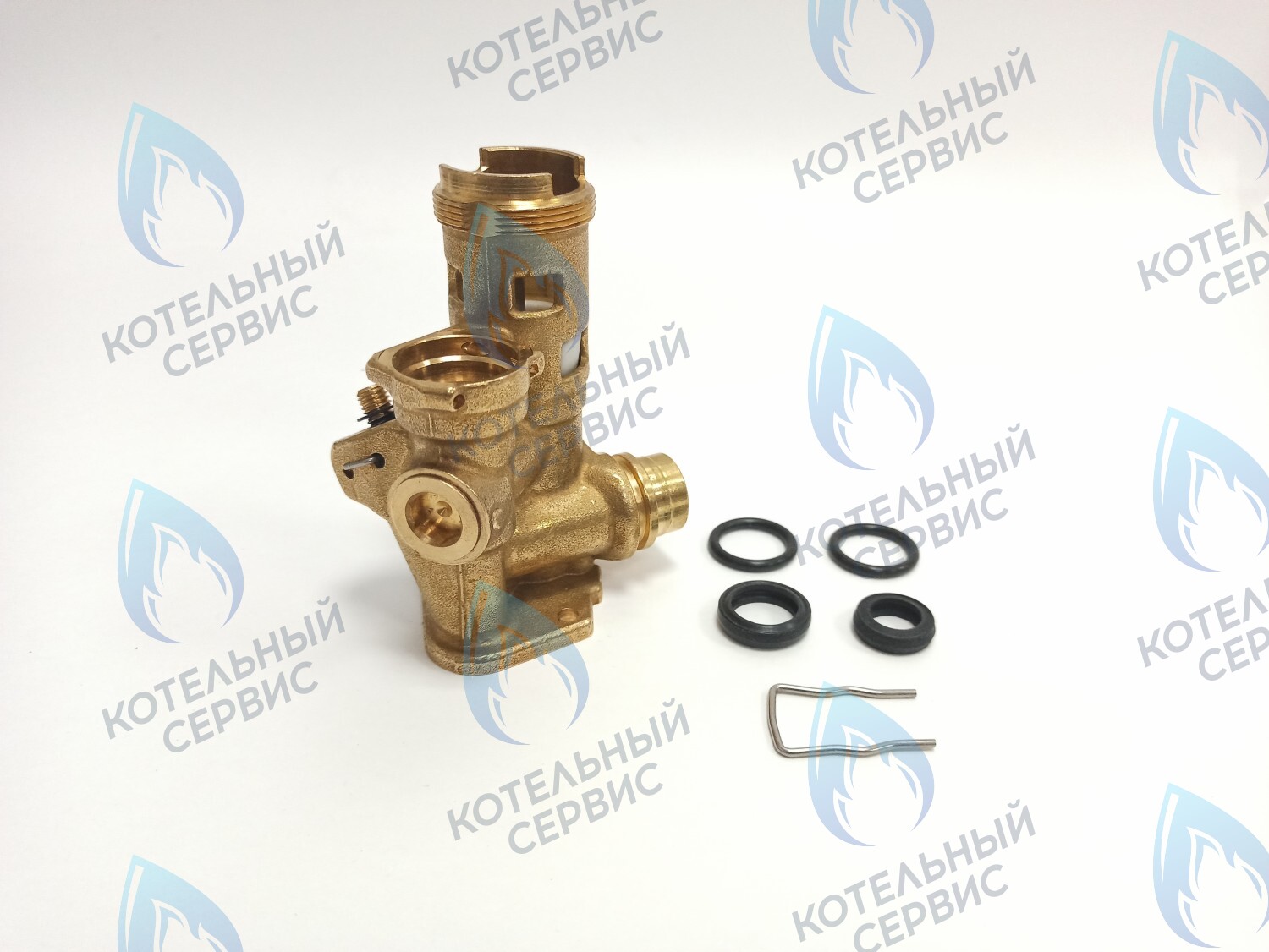 GGT005-MT-02 Трехходовой клапан Protherm Vaillant (178978) без мотора латунь (без крышки) в Уфе