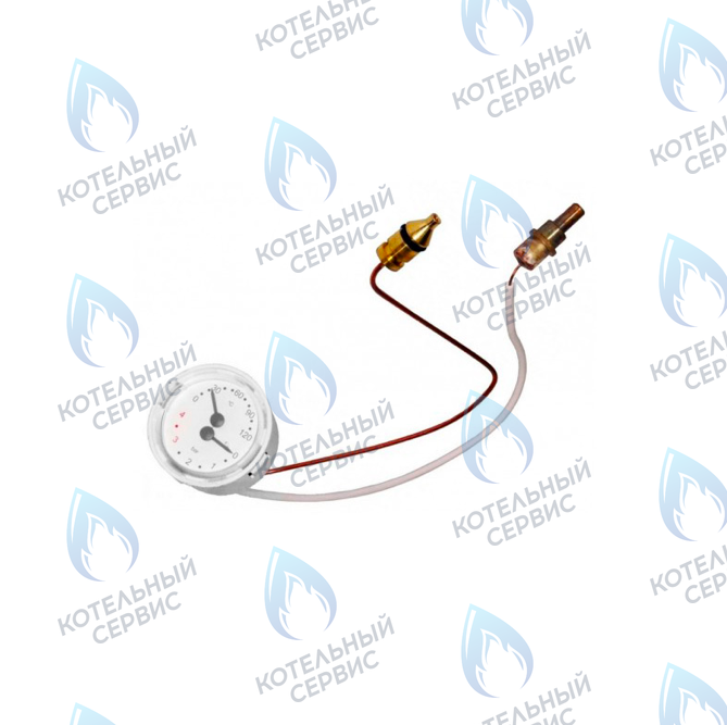 7825530 Манометр с капилляром 0-4 бар для Viessmann Vitopend 100 WH1B в Уфе