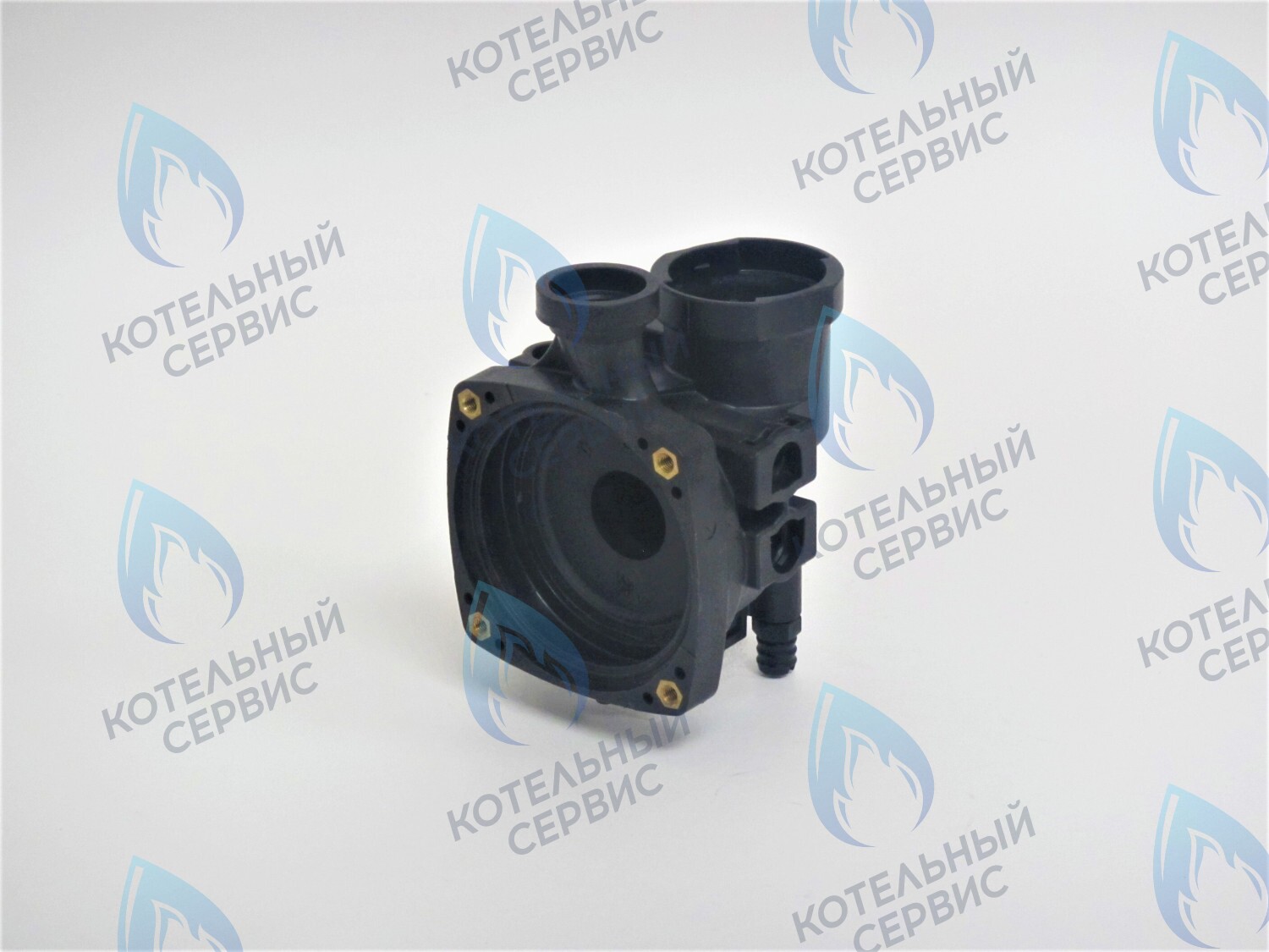 PMF01BG-NA Улитка циркуляционного насоса (отверстие сзади, два справа сбоку) FERROLI под насос GRUNDFOS (G30CCW) (без воздухоотводчика) в Уфе