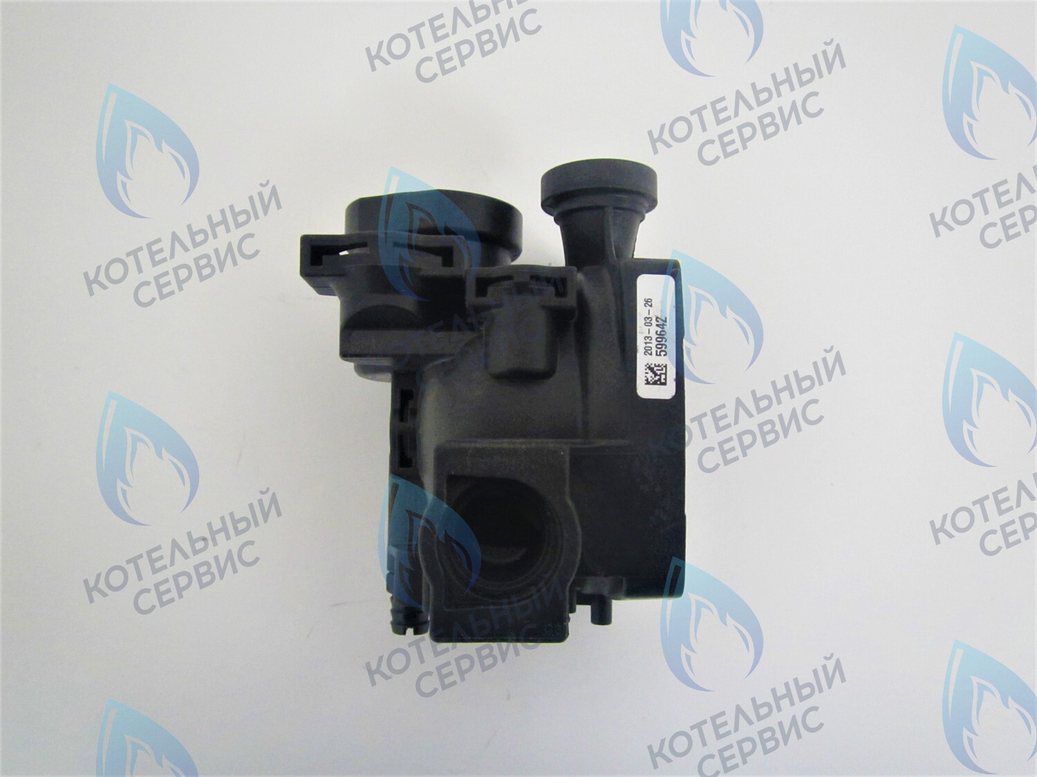 PMF01BG-NA Улитка циркуляционного насоса (отверстие сзади, два справа сбоку) FERROLI под насос GRUNDFOS (G30CCW) (без воздухоотводчика) в Уфе