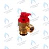 EV020-01-OR Сбросной клапан 3 бар Ferroli, Protherm (0020014173, 0020047005, 0020118734), Vaillant (178985) в Уфе