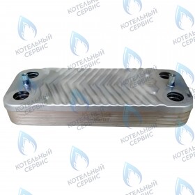 Теплообменник ГВС вторичный 10 пластин DX 18-24 DY 10 DY 13 DY 18 DY 24 HUBERT