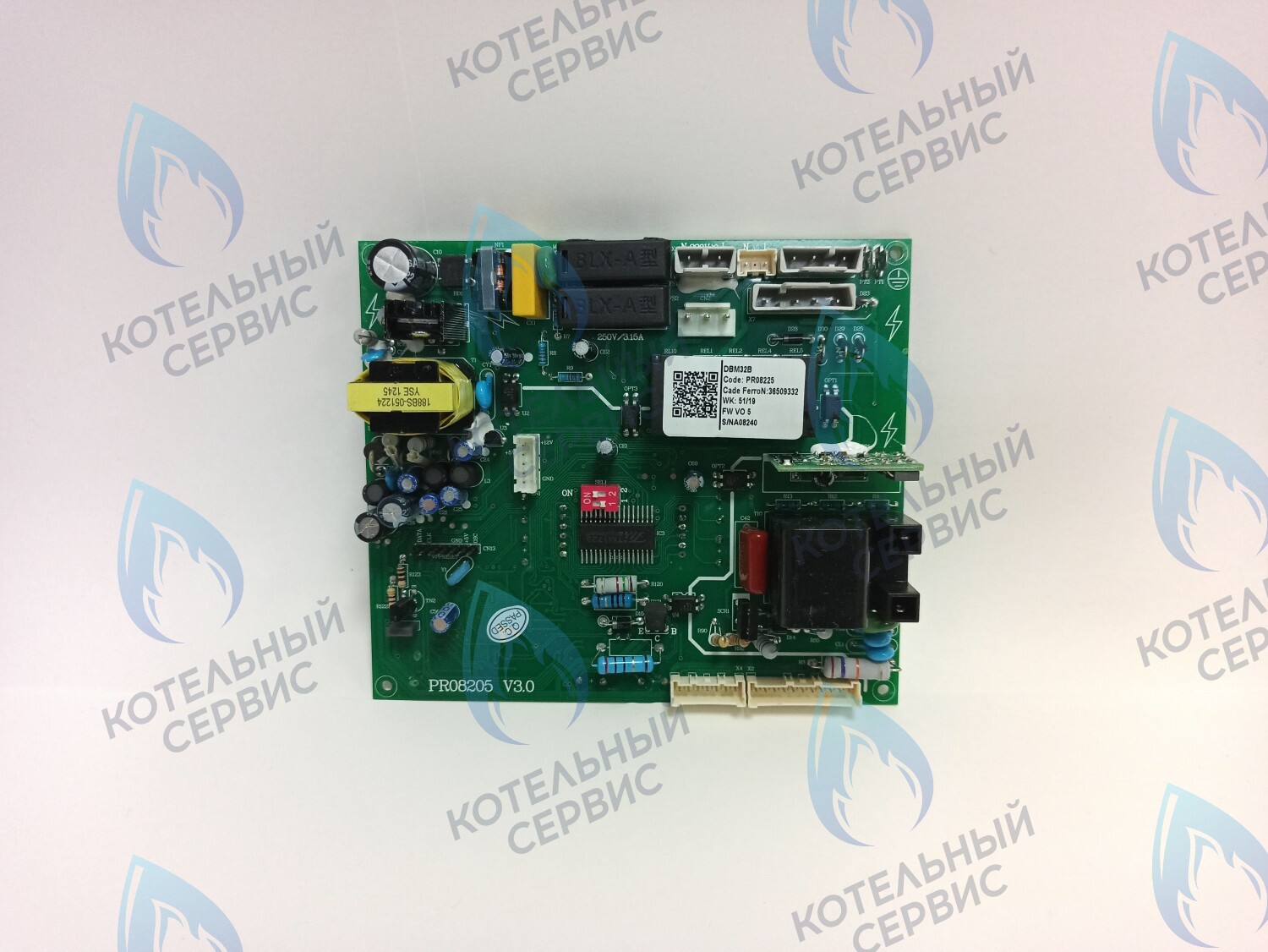 CB019 Плата управления PR08205 V3.0 DBM32B Ferroli Diva C/F 13-37 (36509332, 39848722) в Уфе