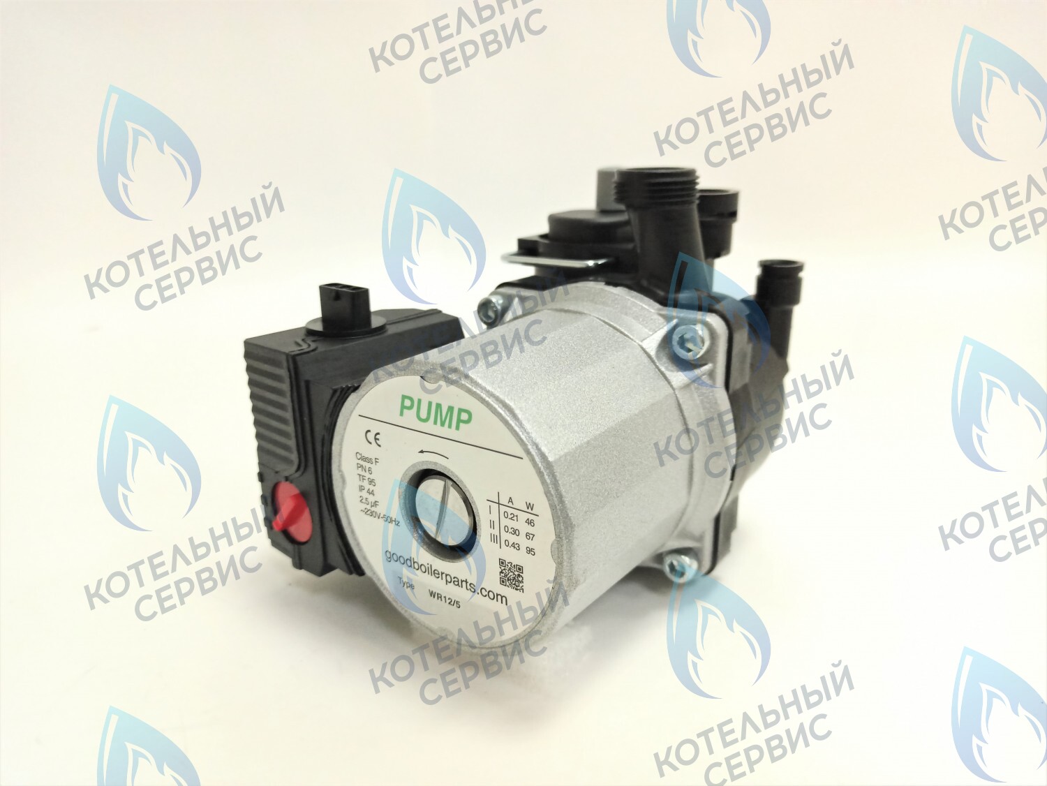 PMB60AW50-GW95R-Комп Насос циркуляционный 12/5 95w BOSCH WBN2000/WBN6000, BUDERUS U072 (87186481810) в Уфе