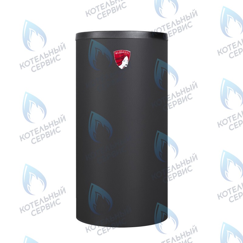  Бойлер косвенного нагрева Federica Bugatti INOX 800 напольный чёрный (нерж.,объем 110л,полезный 90л,произв.820л/час при 45°C, анод) в Уфе