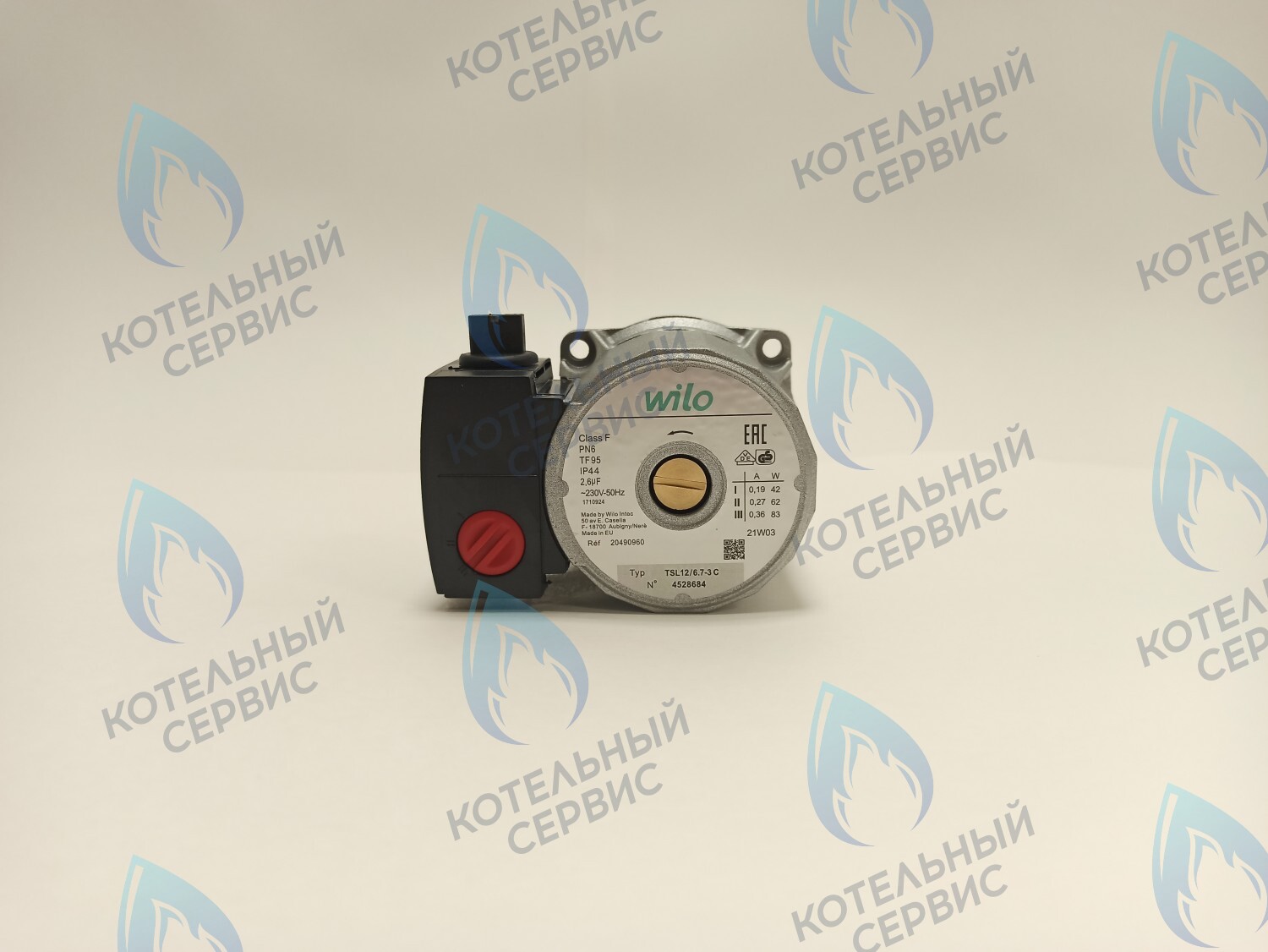 PH-W21CCW67-WC83BB Двигатель насоса (против часовой стрелки) 12/6.7 BOSCH WBN2000/WBN6000, BUDERUS U072 35 кВт (87186450600) (аналог WILO TSL 12/6.7-3c) в Уфе