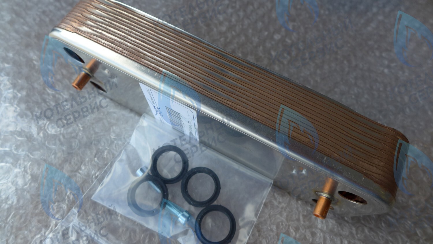 6SCAMPIA08 Теплообменник ГВС 14 пластин (комплект с прокладками и винтами) Fondital MINORCA PLUS CTFS-CTN 24 CU в Уфе