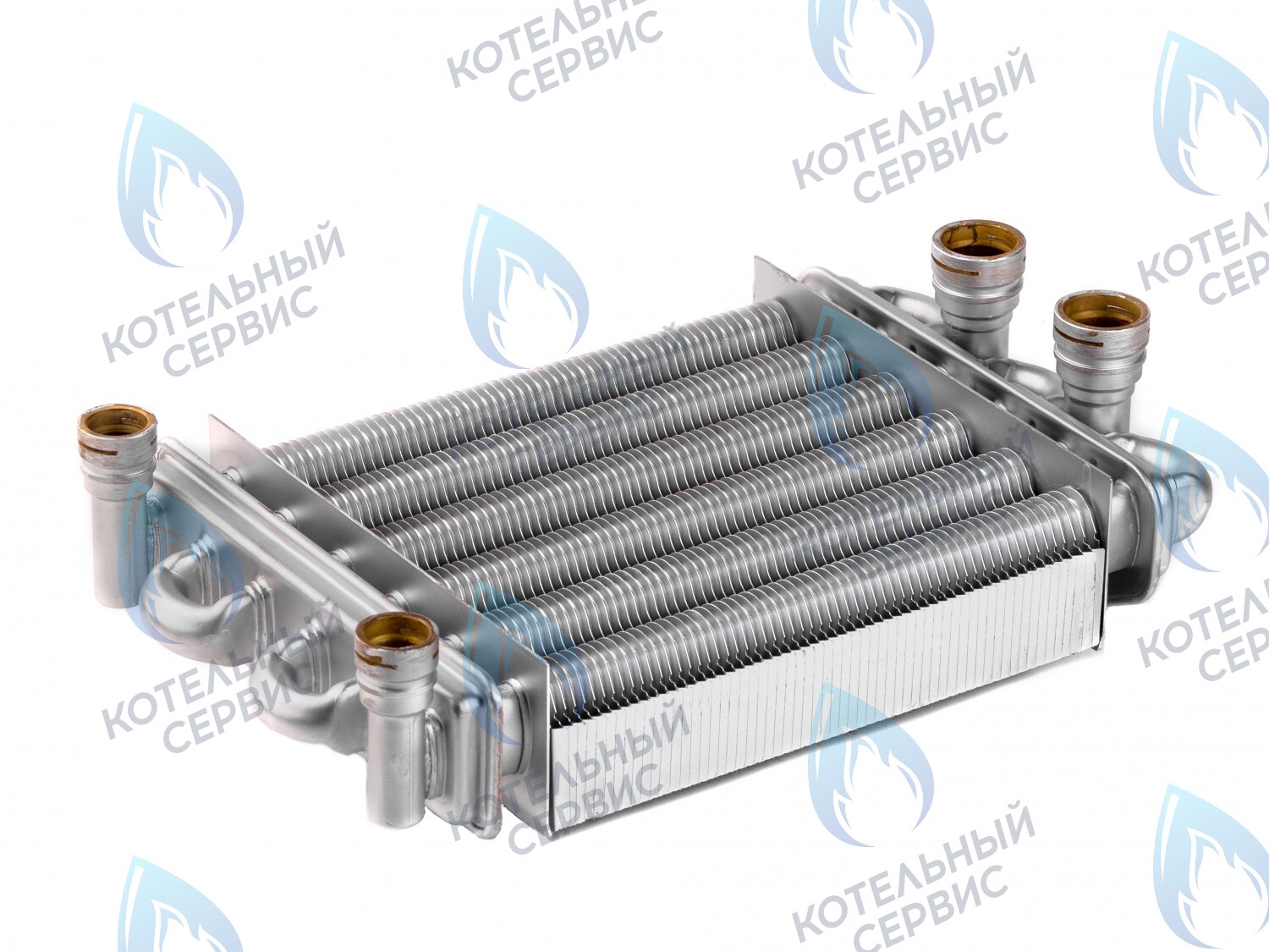 02-4011 Теплообменник битермический 198мм GAZECO 18-T1/C1 (с 05.2016) в Уфе