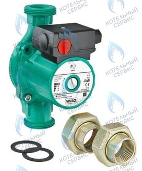 Циркуляционный насос Wilo STAR-RS 25/6  (с гайками)