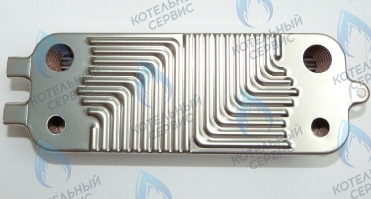 87186429490 ТЕПЛООБМЕННИК ВТОРИЧНЫЙ (ПЛАСТИНЧАТЫЙ НА ГВС) BOSCH WBN6000 35C в Уфе