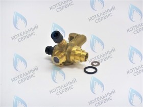 Гидроузел с расходомером ГВС и краном подпитки Premium 35E