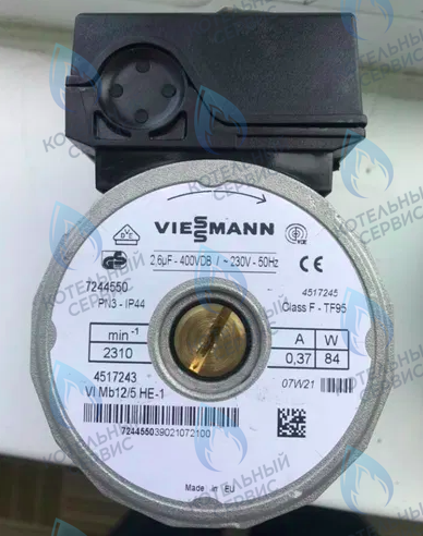 7244550 Двигатель насоса 7244550 (старый тип) VI Mb 12/5 HE-1 VIESSMANN VITOPEND в Уфе