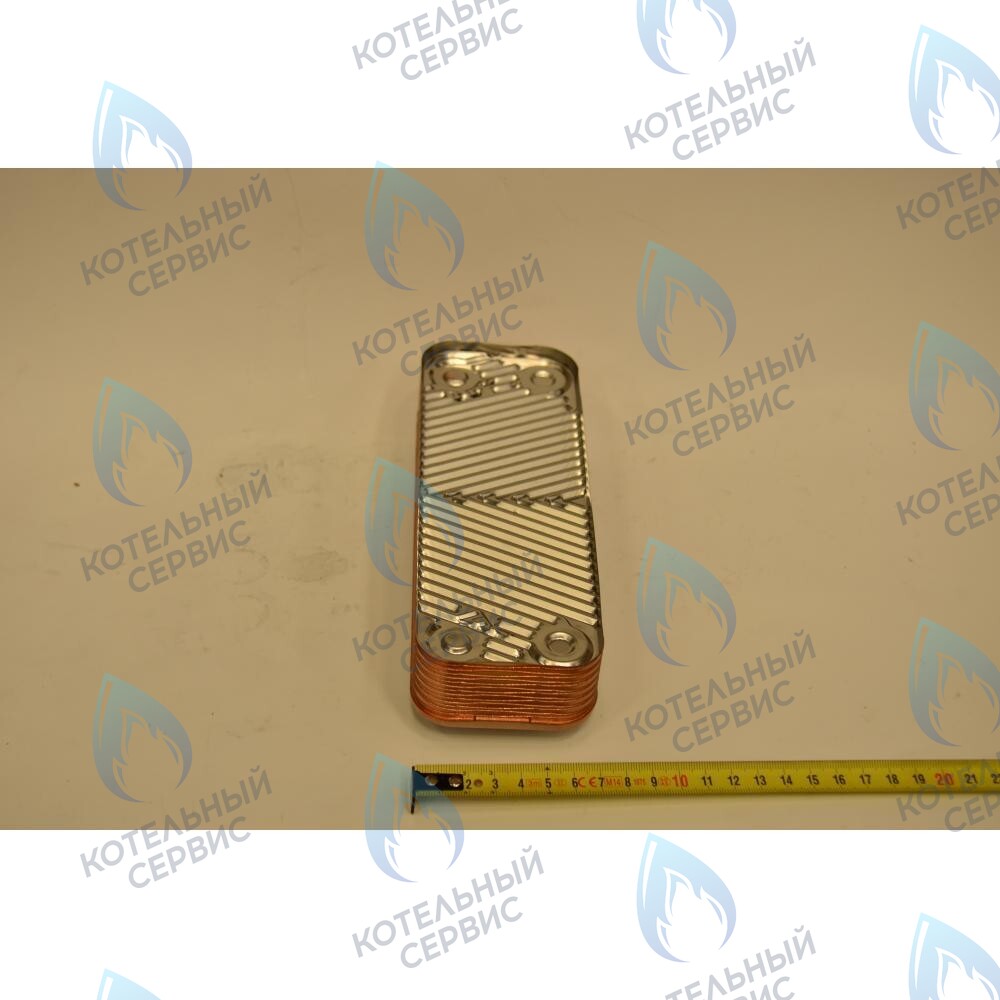 711613000 Теплообменник ГВС пластинчатый вторичный на 14 пластин ( с августа 2014 года) BAXI в Уфе