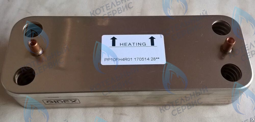 39842130 Теплообменник вторичный Diva, Arena, DIVAtech (37405870) FERROLI в Уфе