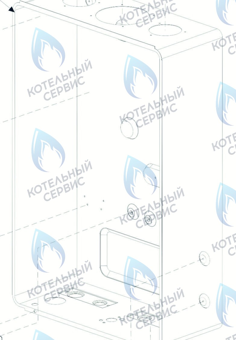 2070428 Корпус в сборе 15,1кВт-23,3кВт CELTIC в Уфе