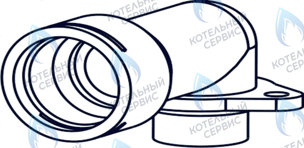 3040277 Угольник трехходового клапана  CELTIC-DS PLATINUM (все модели) (3040277) в Уфе