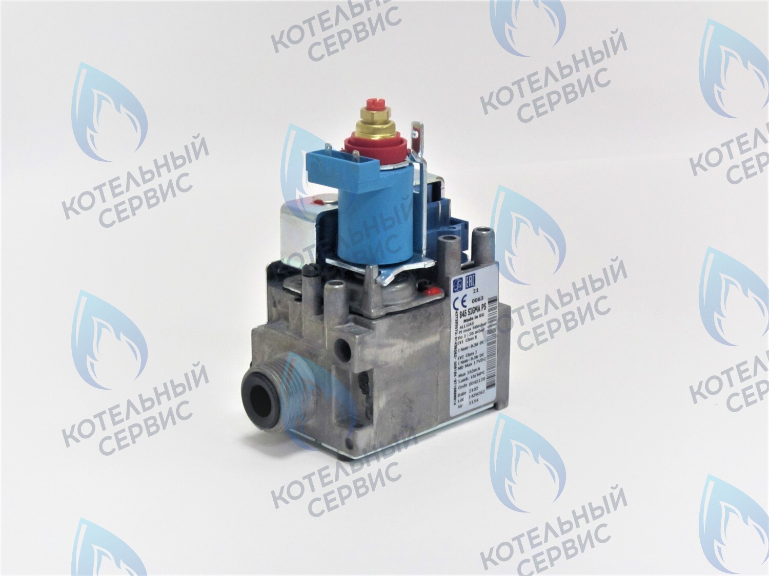 GV010 Газовый клапан SIT 845 SIGMA PS (code 0845120) BUDERUS U072, BOSCH WBN6000, GAZ 2500F (87186439430) в Уфе