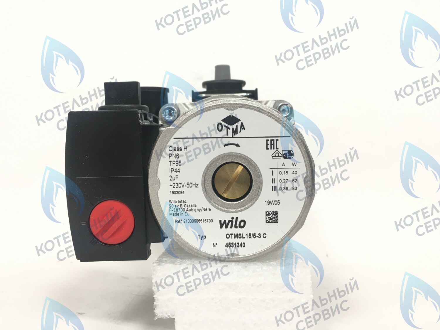 26339 Насос циркуляционный W-O OTSL 15/5/3 CLR3 NEVALUX-8224, 8624 (втулка 35мм, колесо 68/30мм) 21000606506010 в Уфе