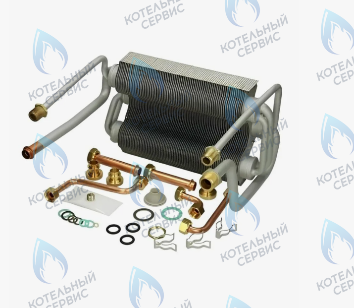 39830930 Теплообменник битермический KIT PACCO UN.24kW S/GRUPPO H2O FERROLI в Уфе