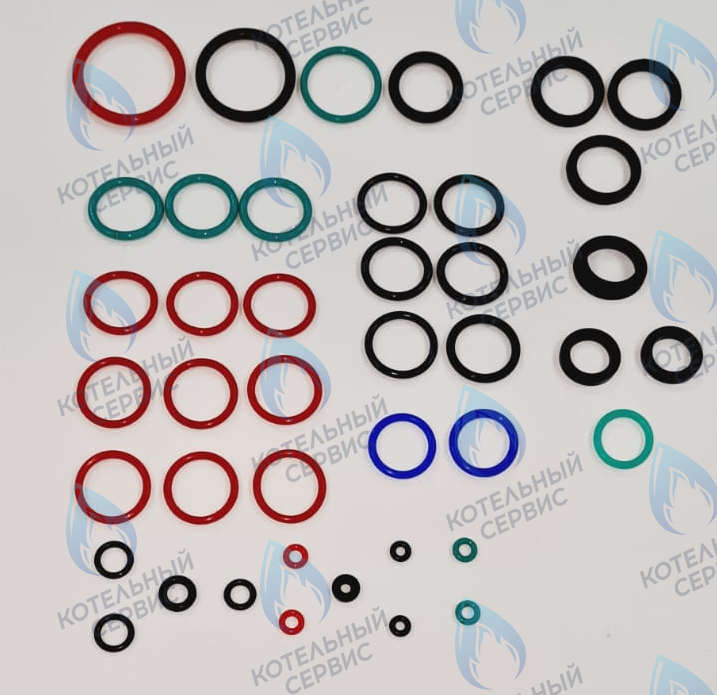 30007978A_Комплект на 1 котел Комплект на 1 котел прокладок ремонтный для настенных котлов Navien (кольца уплотнительные) в Уфе