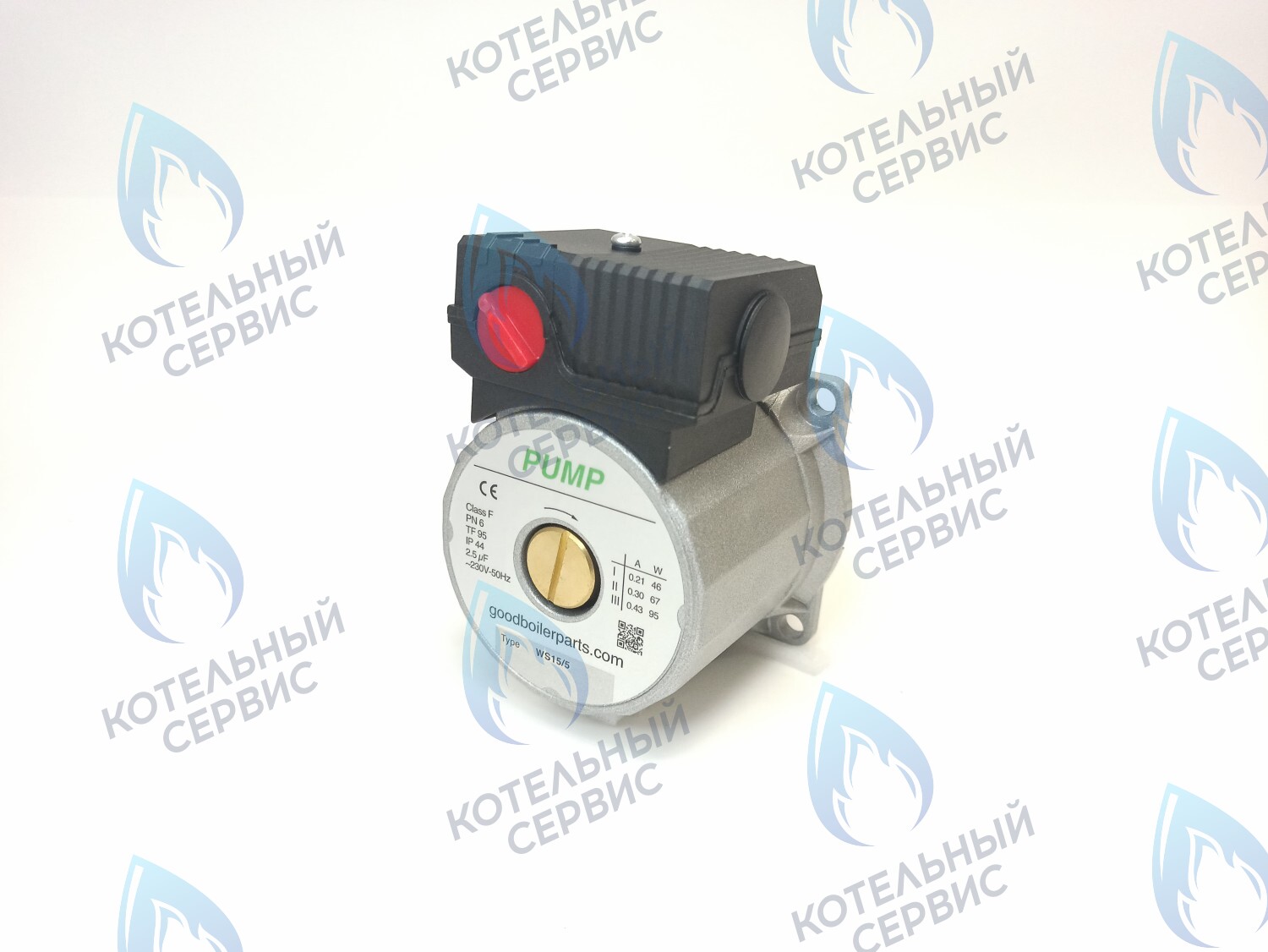 PH-W21CW50-GW95 Двигатель насоса PUMP WS15/5 (без улитки) (по часовой стрелке) 15/5 (замена WILO KSL/NFSL 15/5) в Уфе